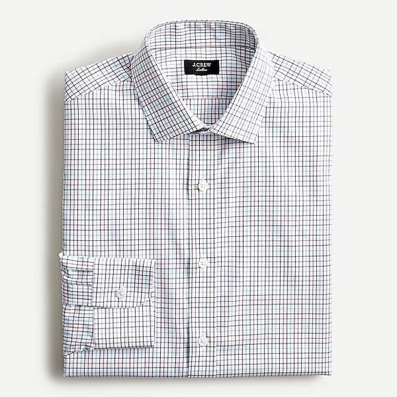 J. Crew Slim Ludlow Stretch Cotton Poplin Shirt